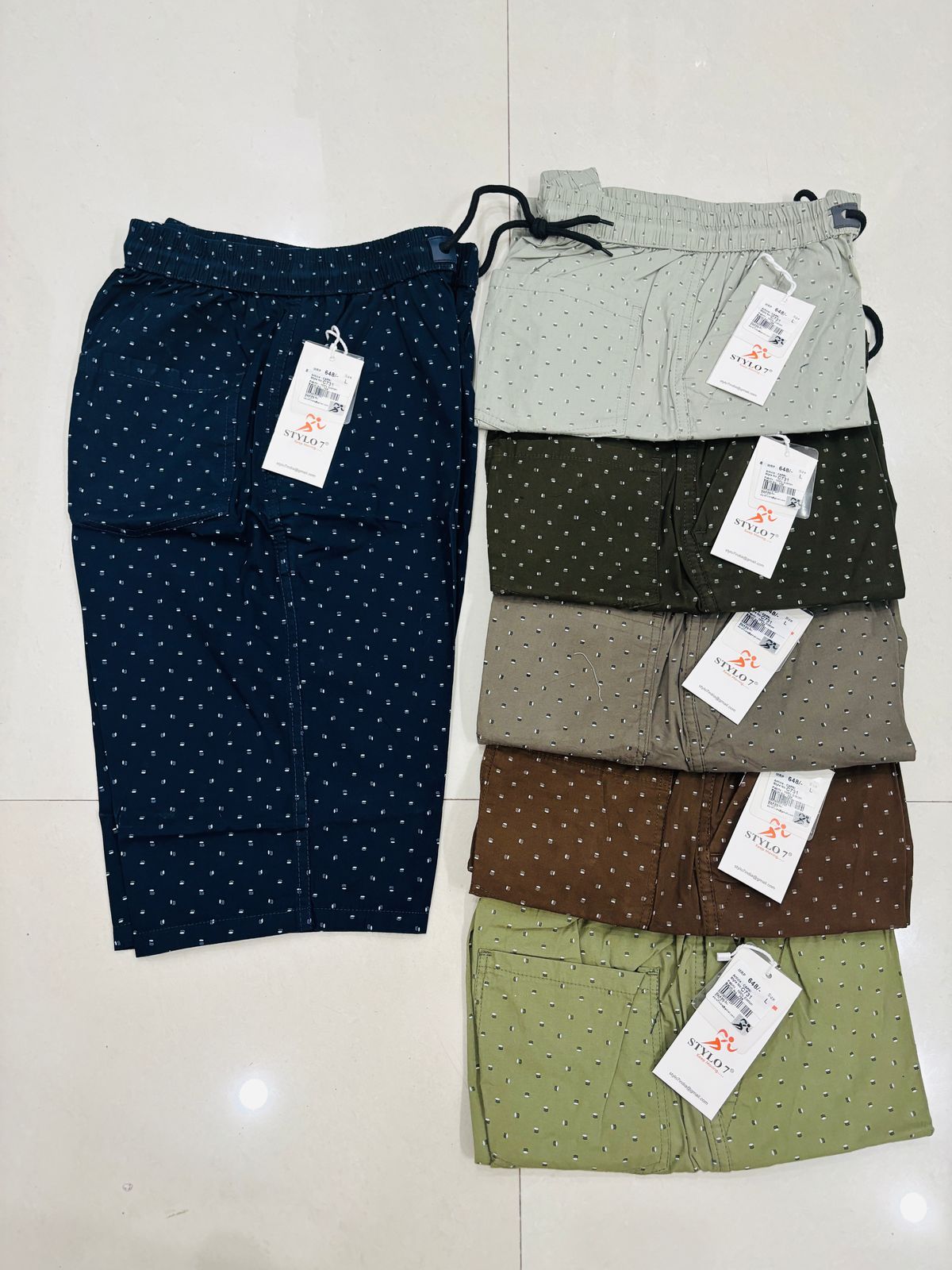Stylo7 Premium Cotton Capri (Size - L)
