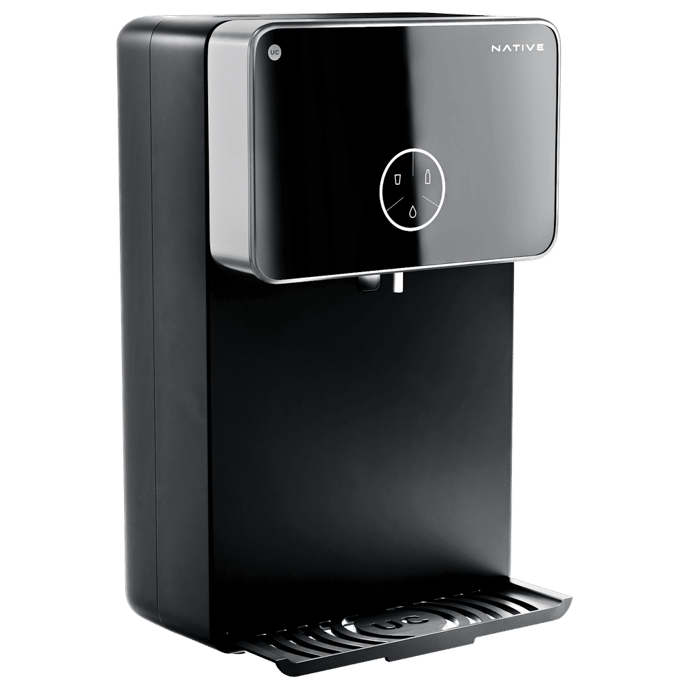 Native by UC M2 8L RO + UV + Copper + Alkaline + Minerals Water Purifier with Thin Film Composite Reverse Osmosis Membrane (Black) *(open box inventory)