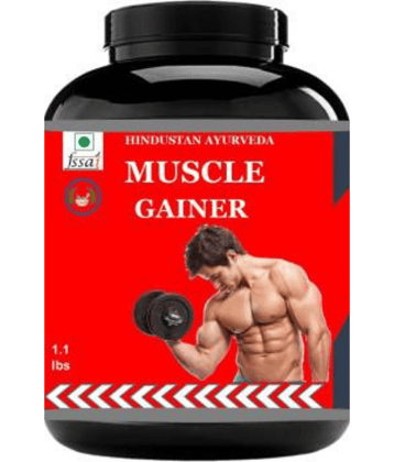 Hindustan Herbal MUSCLE GAINER 0.5 kg Orange Single Pack