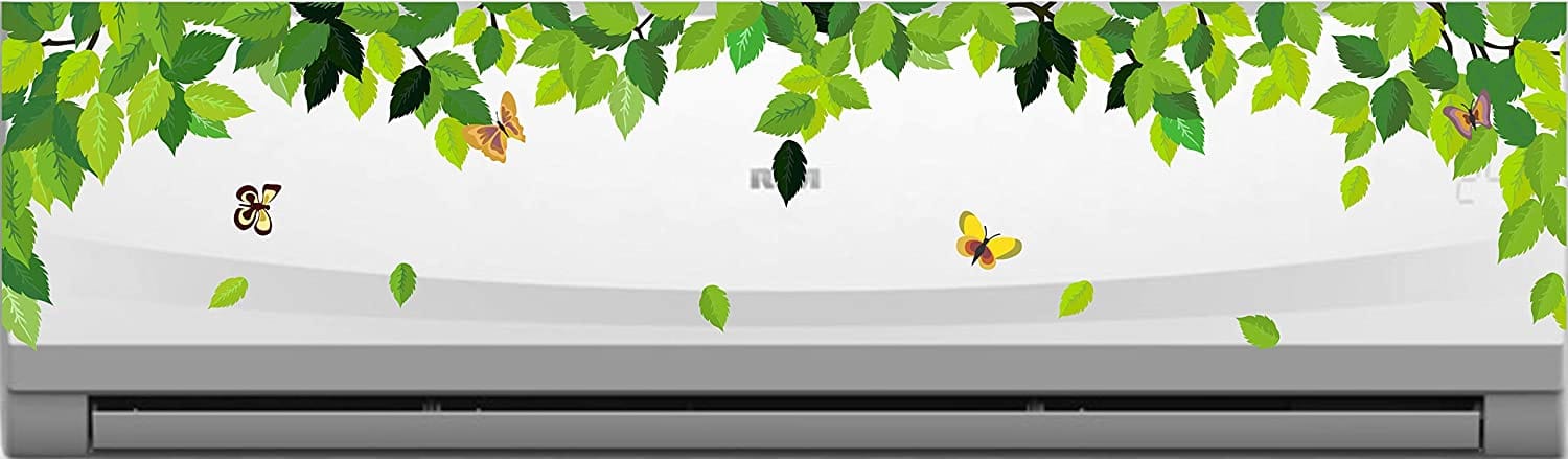 DreamKraft Decorative Air Conditioner Vinyl Sticker (Vinyl, 36 cm X 91 cm)