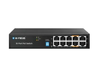 Hi-Focus HF-SG08G2-96WGE 8 Port Giga PoE Switch Hi-Focus HF-SG08G2-96WGE 8 Port Giga PoE Switch