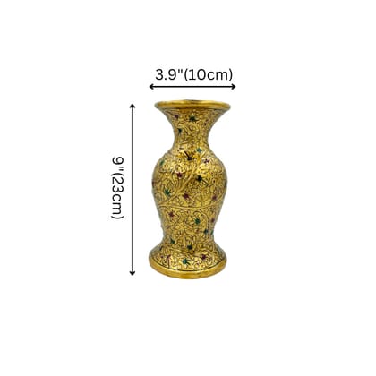 Kashmiri Papier Mache Flower Vase Kashmiri Papier Mache Flower Vase