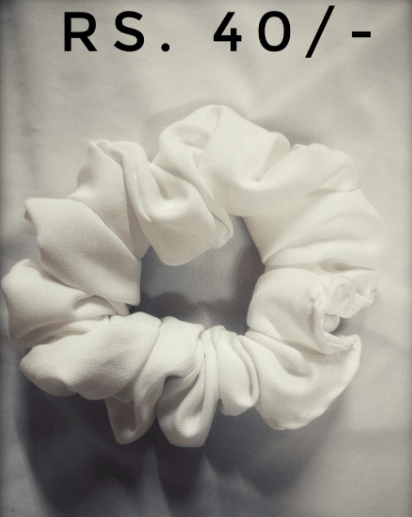 Scrunchie squad Handmade with love