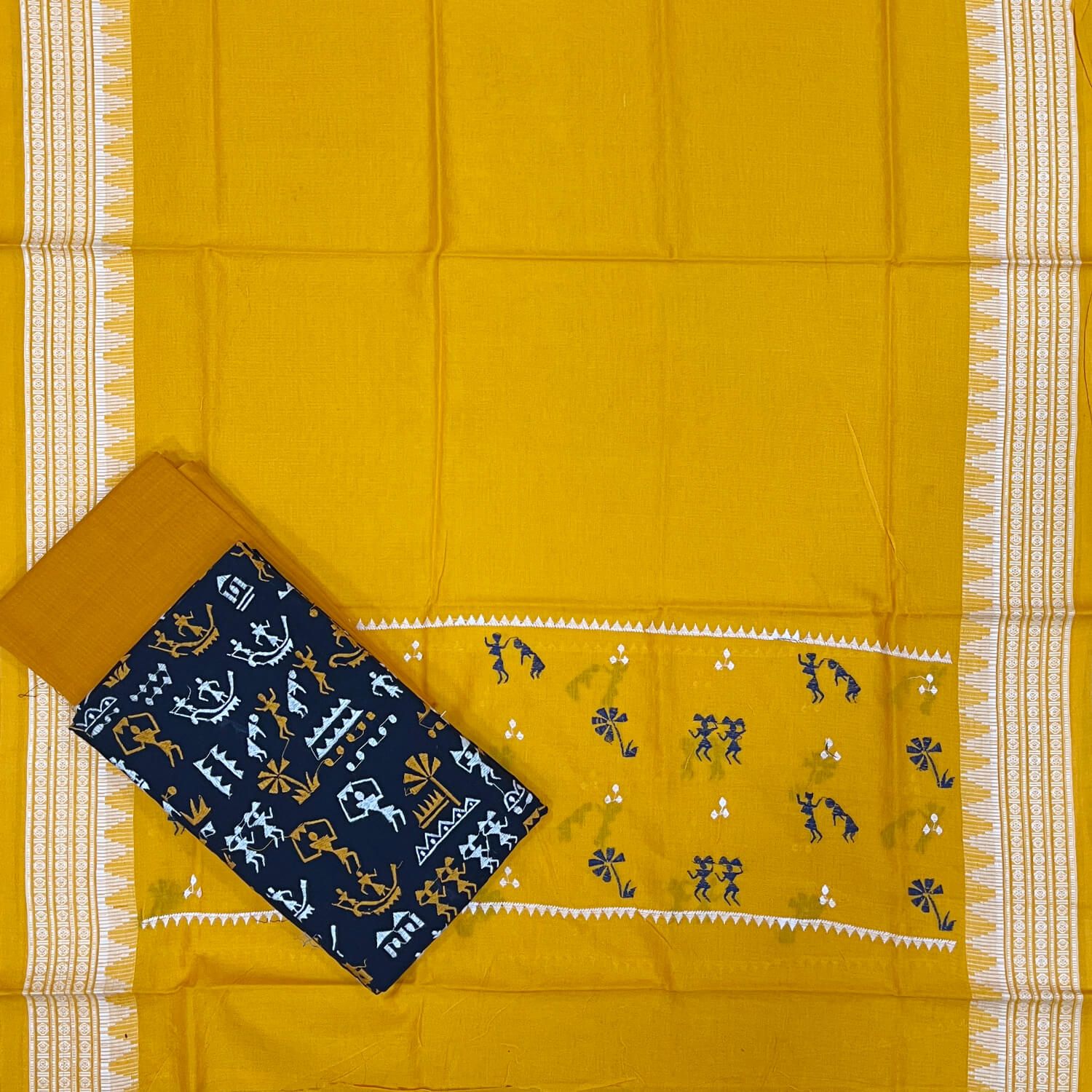 Bomkai Cotton Dress Set