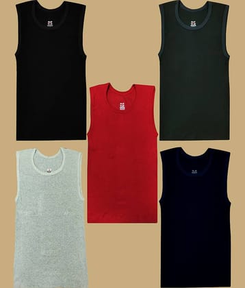 Hap Kings Pack of 5 Boys Cotton ( Multi Color )