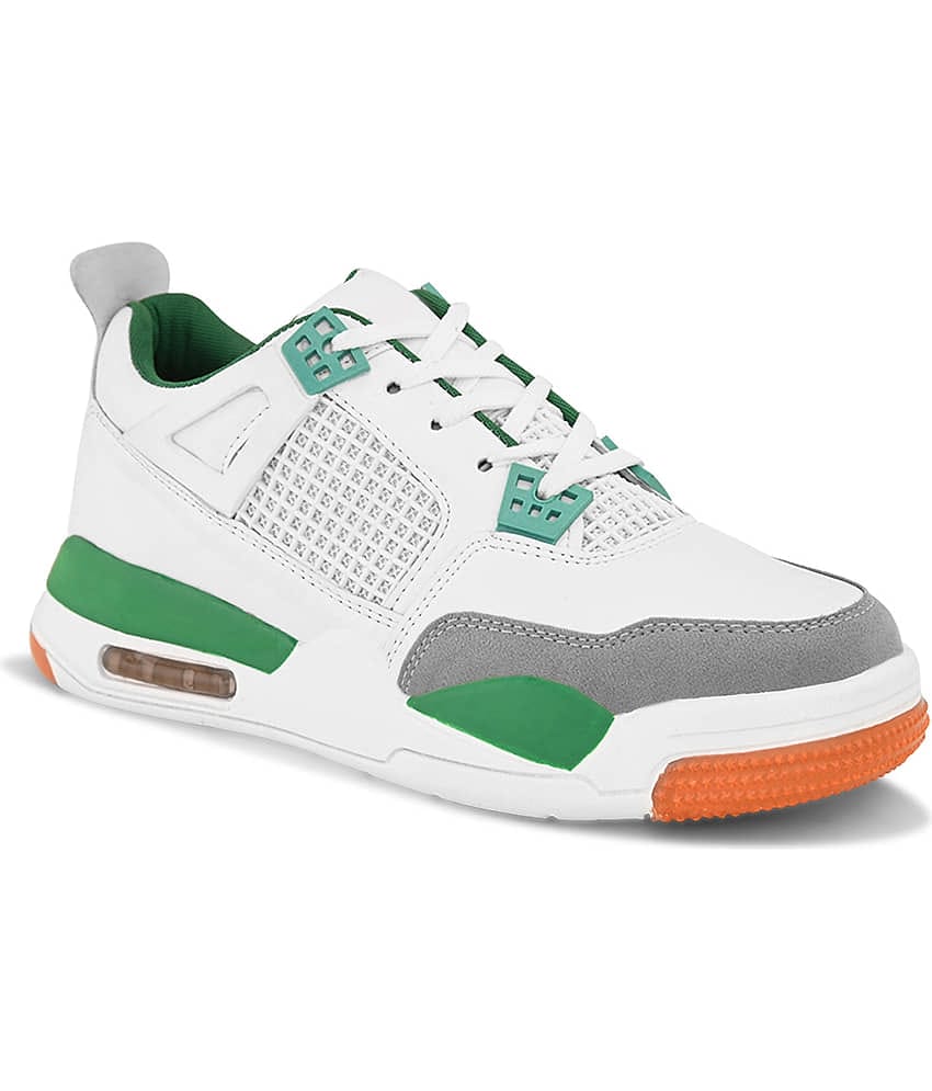 Fashion Victim Green Men's Sneakers