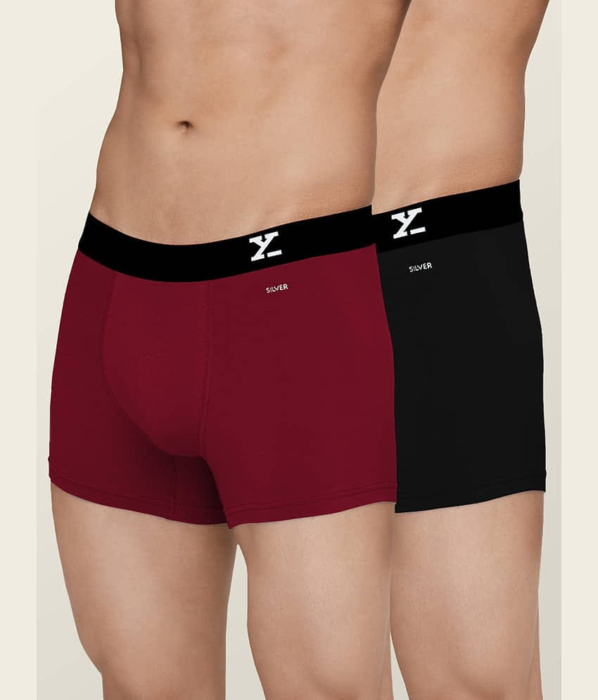 XYXX Pack of 2 Cotton Trunks For Men's ( Multicolor )