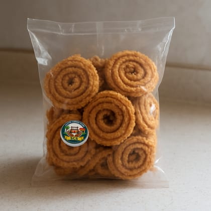 Savitri Corner Store's traditional indian chakli snacks