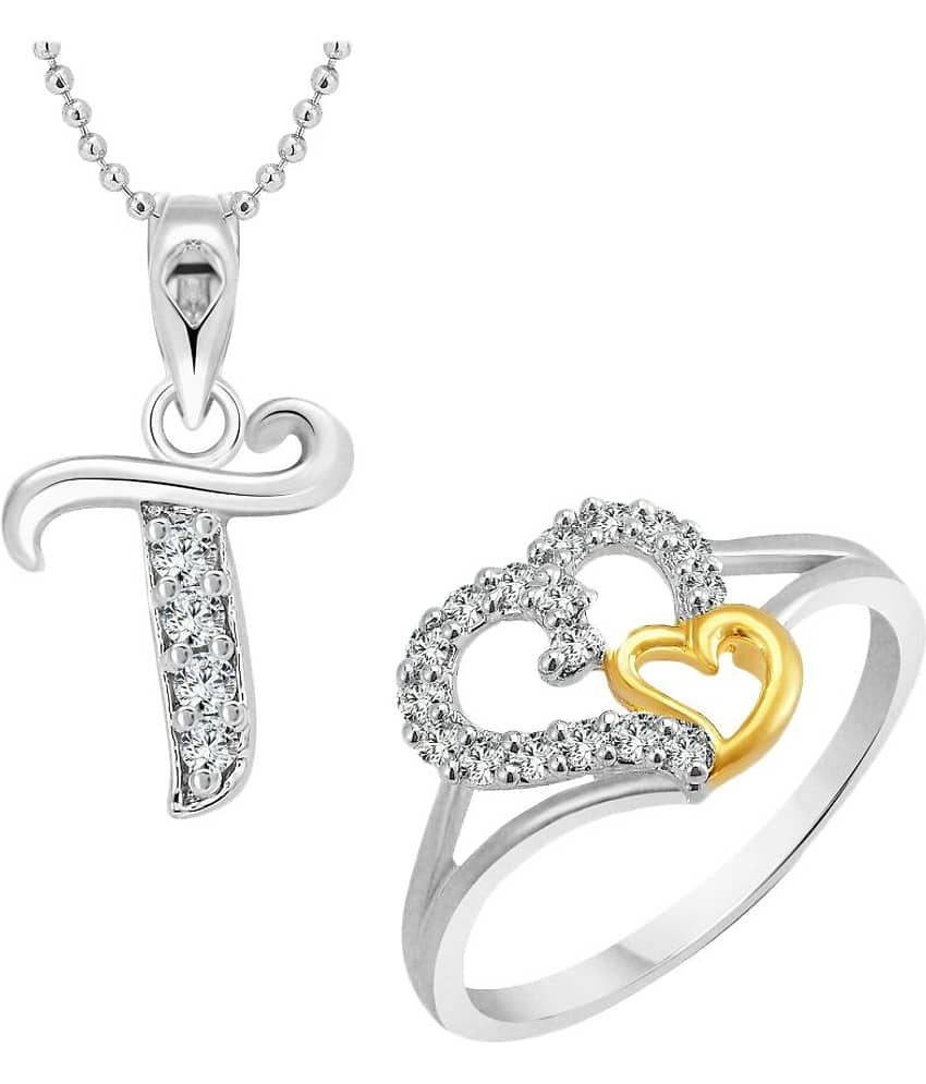 Vighnaharta Silver Ring with Pendant