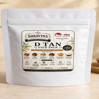 D-Tan Face Pack 30 gm