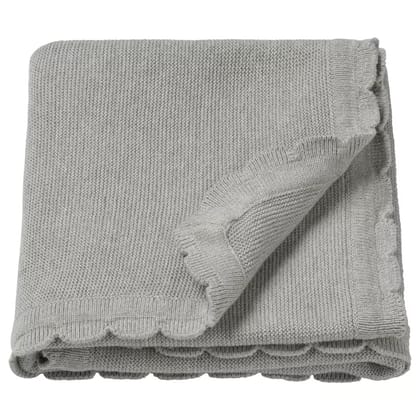The Baby First Box Baby Blanket, All Season Blanket, Wrapping Sheet, Baby Blanket for Babies(0-12 Months, 35''x 28'', Light Grey)