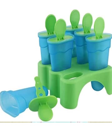 KTU Ice Candy Popsicle kulfi Maker Blue, 1 Pc