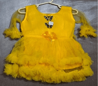 ATTRACTIVE KID GIRLS PARTY WEAR FROCK