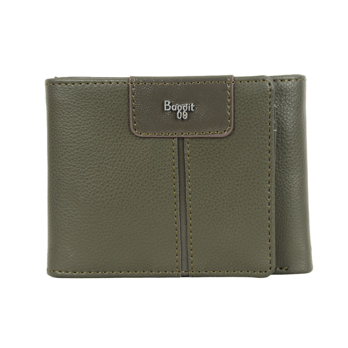ZINKY AFFLE WALLETS 3 FOLD S OLIVE