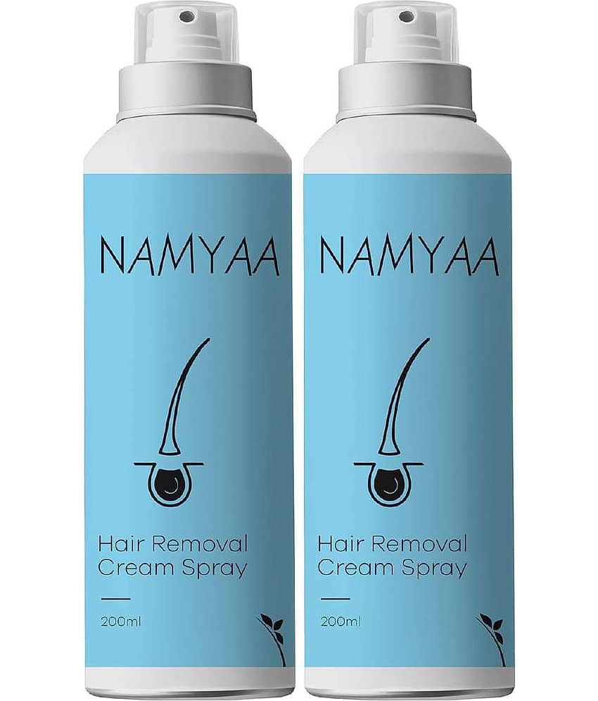 Namyaa Moisturizing Hair Removal Spray for Men & Women 400 ( Pack of 2 )