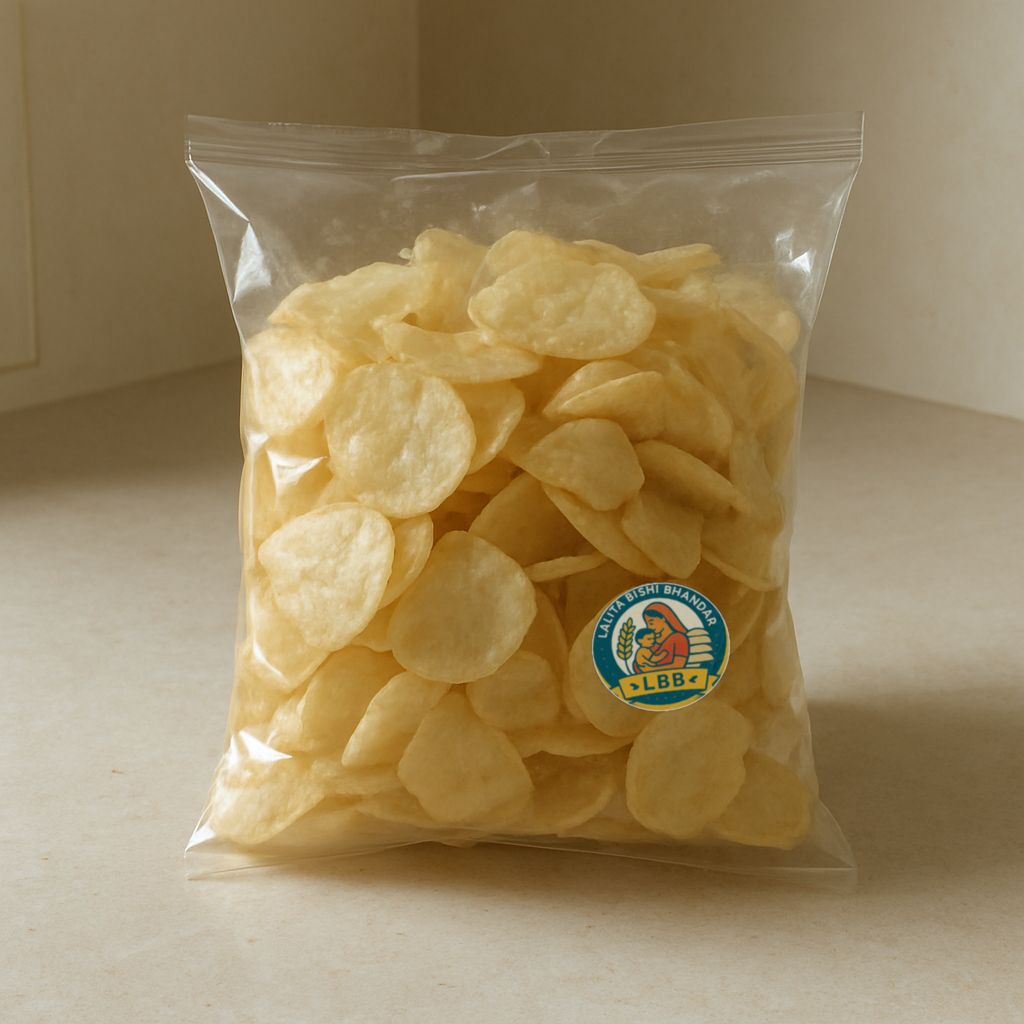 Lalita Bishi Bhandar's tapioca chips