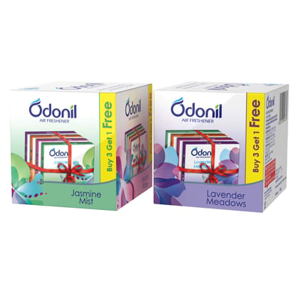 Odonil Air Freshener Blocks - 50 Gm (Pack Of 2)