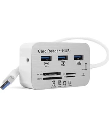 EKRAJ 3 port USB Hub 3.0/3.1+ Card Reader