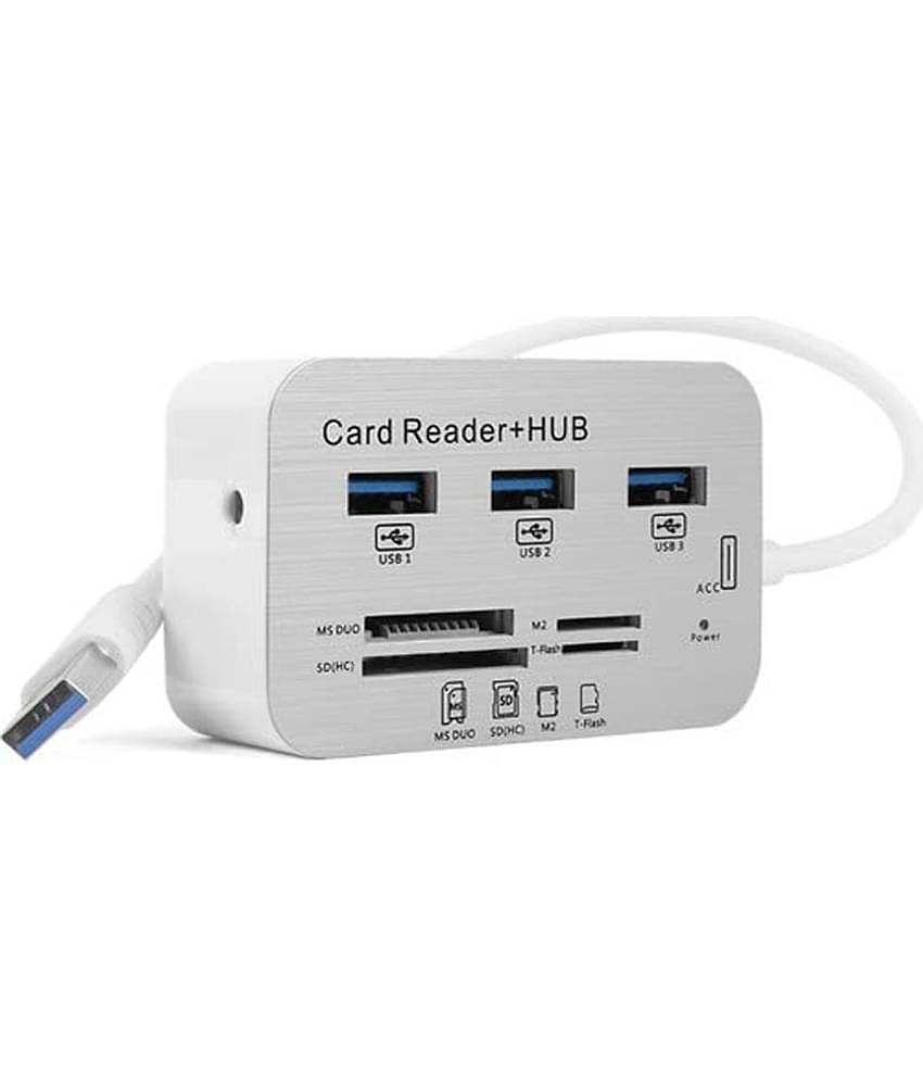 EKRAJ 3 port USB Hub 3.0/3.1+ Card Reader