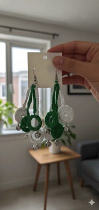 Four Mirror Earrings