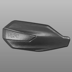 Hero Genuine Hand Guard RH Pigmented Black for Xtreme 160 & Xpulse 200 | Durable Protection | OEM Fit | Reliable Performance | Enhanced Rider Safety | Easy Installation - 53181ABW100XS