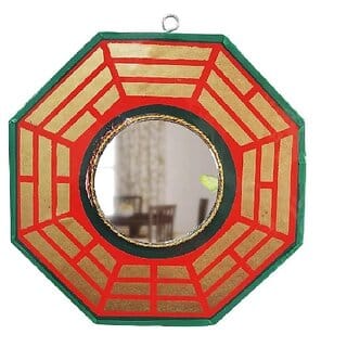 Sambhaav Vastu-Inspired Outdoor Mirror for Reflecting Natural Beauty (6 Inch)