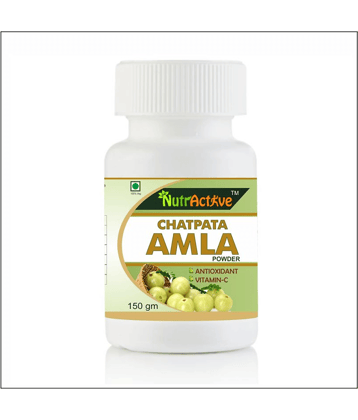 NutrActive Chatpata Amla For Constipation Amla Powder For Constipation, Improve Digestion, Improve Immunity, 150 gm