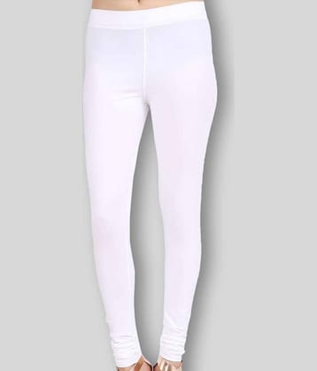 Zalula - White Cotton Blend Slim Fit Women's Casual Pants  ( Pack of 1 )