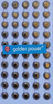 Exelent 50-Pack Sr626sw Universal Watch Battery Cells 364A, 376, 377A, SR626SW, LR626, 377, LR626, AG4, 1.5V Alkaline Button Batteries -Suitable Small Analog Watches (Pack of 50)