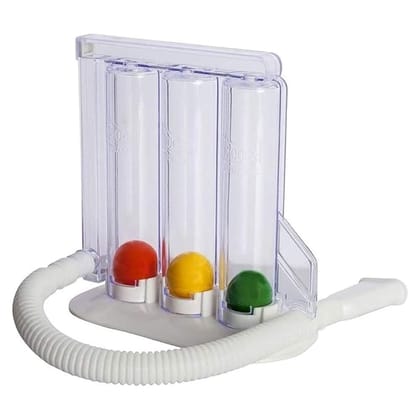 Aabha Respirometer Three Ball Deep Breathing Lung Exerciser