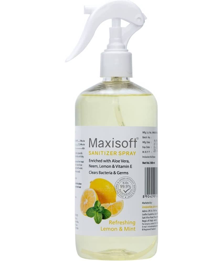 MAXISOFT - Refreshing Hand Sanitizer 500 mL ( Pack of 1 )
