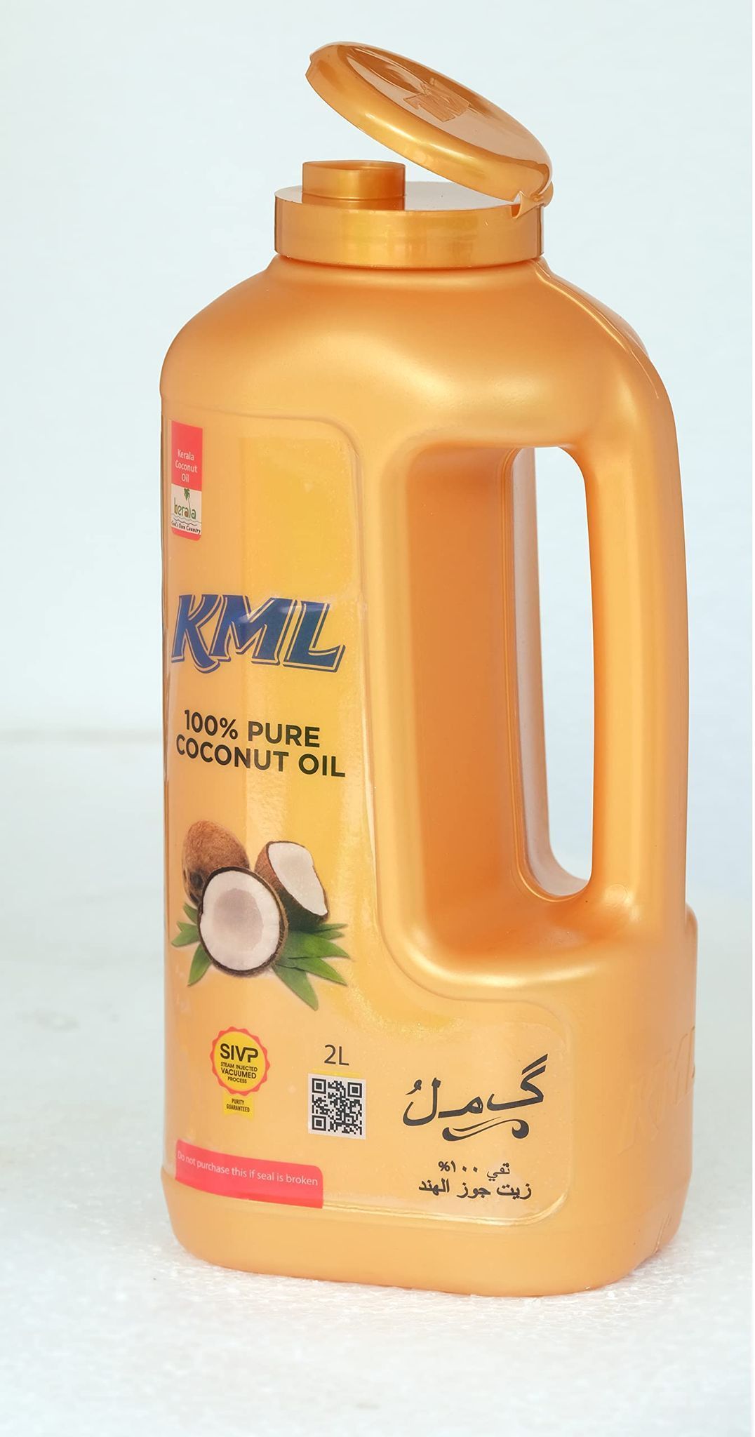 KML 2L Coconut Oil Can