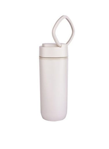 White Unspillable Stainless Steel Tumbler Ek10120 480 Ml