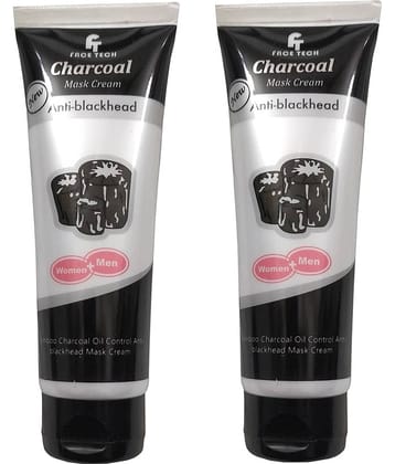 Charcoal - Blackhead Removal Mask for All Skin Type (Pack of 2)
