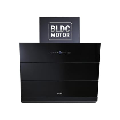 Whirlpool 75cm 1700 m3/hr BLDC Filterless Autoclean Slant Kitchen Chimney | Free Installation | 11 Years Motor & 5 Years Comprehensive Warranty | VFL PRO 750 BLDC HAC BK HOOD | Black | Motion Sensor Whirlpool 75cm 1700 m3/hr BLDC Filterless Autoclean Sla Whirlpool 75cm 1700 m3/hr BLDC Filterless Autoclean Slant Kitchen Chimney | Free Installation | 11 Years Motor & 5 Years Comprehensive Warranty | VFL PRO 750 BLDC HAC BK HOOD | Black | Motion Sensor Whirlpool 75cm 1700 m3/hr BLDC Filterless Autoclean Sla