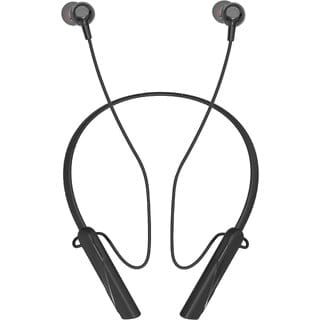 Digimate Dhun Neckband With 24 Hours Playtime, Bluetooth 5.2, 300mAh Battery, Type-C Fast Charge, Built-in Mic (DG-NB-1013-Black)