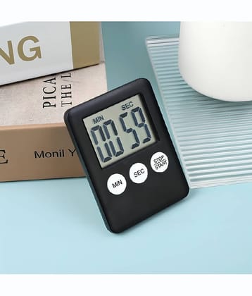 Purple Dust  Digital Kitchen Countdown Timer with Large Display – One-Touch MIN/SEC Controls, Start/Stop, Loud Beep Alarm