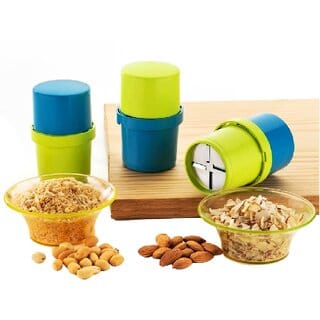 Dry Fruit Cutter, Slicer, Grinder, Chocolate Cutter and Butter Slicer with 3 in 1 Blade for Almonds, Cashews Slicer