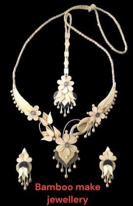 Bamboo make necklace