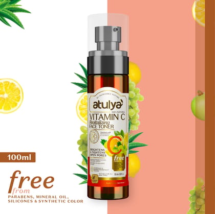 Atulya Vitamin C Face Toner | Brightens Skin - 100ml Atulya Vitamin C Face Toner | Brightens Skin - 100ml