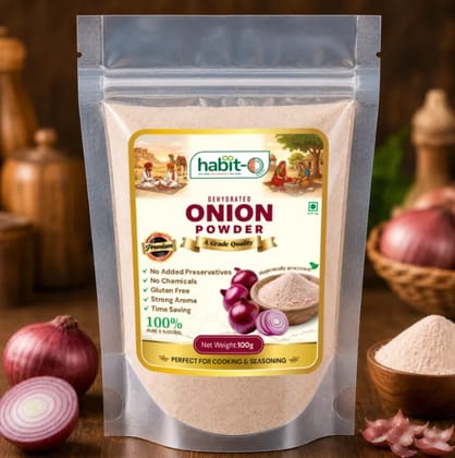 Premium Dehydrated Onion Powder (100% Pure)