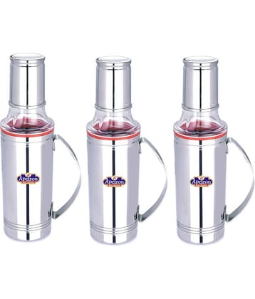 APEIRON Steel Oil Container/Dispenser Set of 3 500 mL