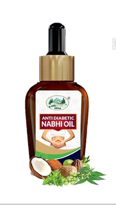 BHABHUTI HERBAL Anti Diabetic Nabhi Oil Ayurvedic Navel Therapy Oil 30ml