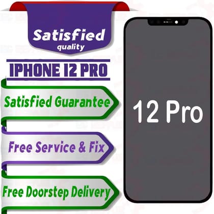 Apple iPhone 12 Pro  (display glass combo folder) Mobile Display LCD Screen With Touch. 