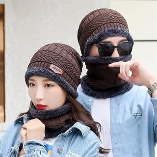 Eastern Club Unisex Brown Woolen Winter Cap (Pack of 2) Eastern Club Unisex Brown Woolen Winter Cap (Pack of 2)