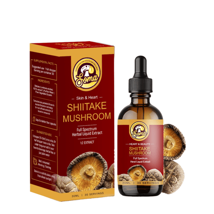 SomaShrooms Shiitake Cholesterol Control Liquid