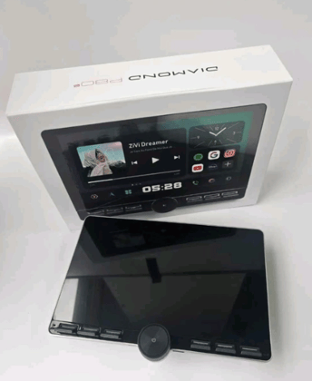 10.8 Inch 2k Single Knob Diamond Android Stereo With Wirings Kit