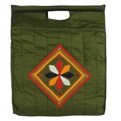 Banjara Handmade Reusable Shopping / Grocery Bag Green Color Banjara Handmade Reusable Shopping / Grocery Bag Green Color