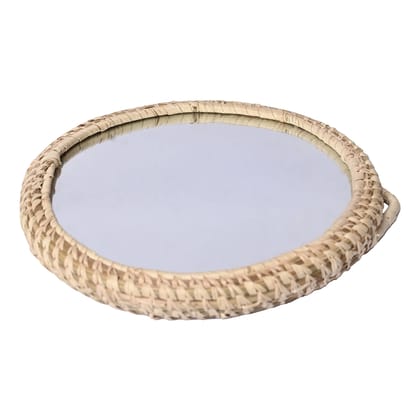 Sabai Grass EcoFriendly Round Mirror