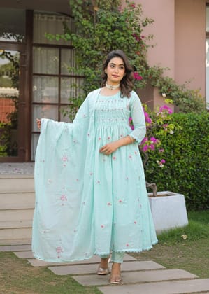 Stylish Women Kurta Pant Set with Dupatta | Soft Fabric Ethnic Suit Set for Office, Casual & Festive Look
